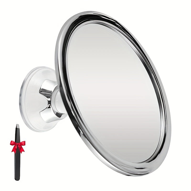LOTTOWARE Suction Cup No-Drill 360° Fogless Shower Mirror - Image 3