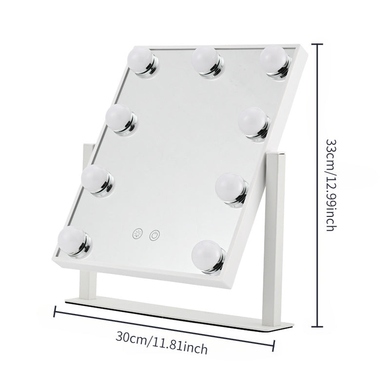 LOTTOWARE Hollywood Style 3-Color Touch Control LED Makeup Mirror - Image 3