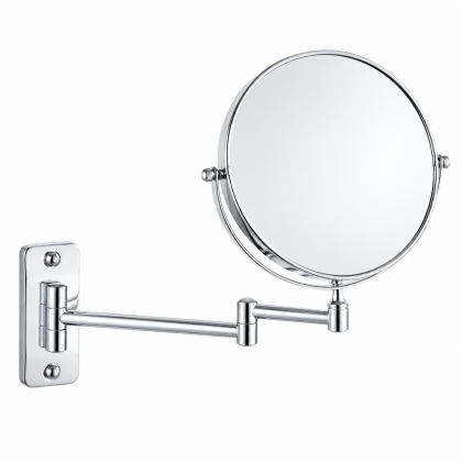 LOTTOWARE 8" Wall Mount Swing Arm Mirror — Non-Lighted — product photo 1