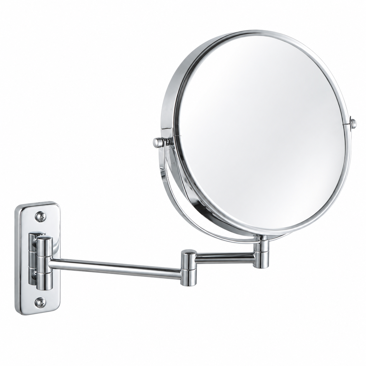 LOTTOWARE 9" Wall Mount Swing Arm Mirror — Non-Lighted — product photo 1
