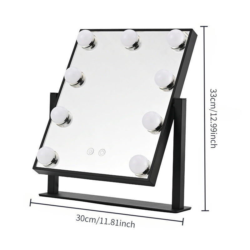 LOTTOWARE Hollywood Style 3-Color Touch Control LED Makeup Mirror - Image 5