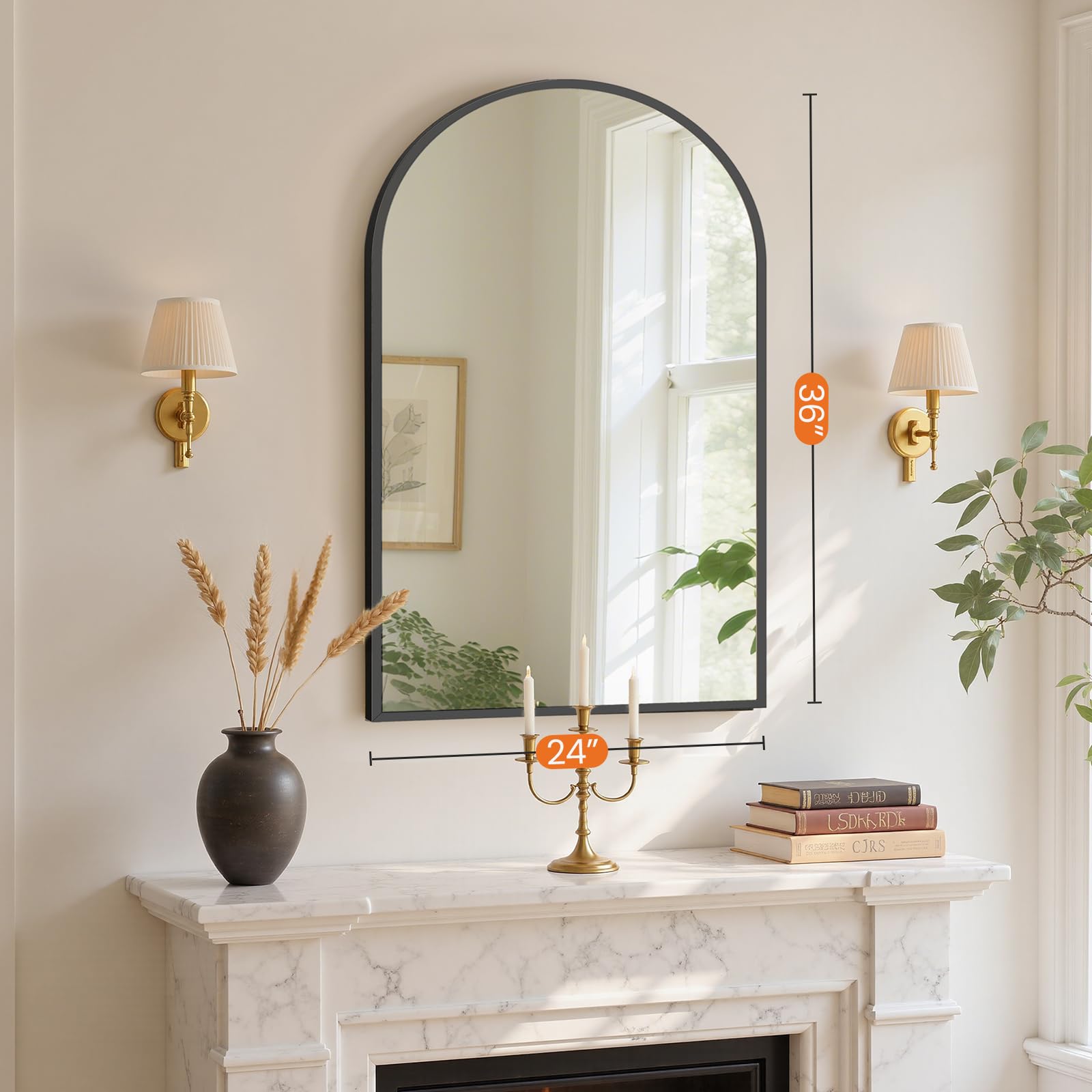 Arch mirror shape reference