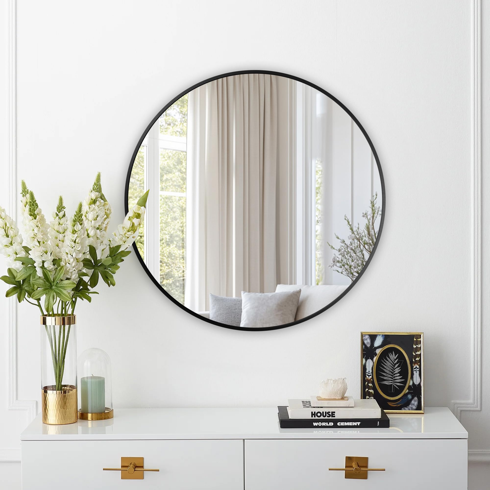 Round mirror shape reference